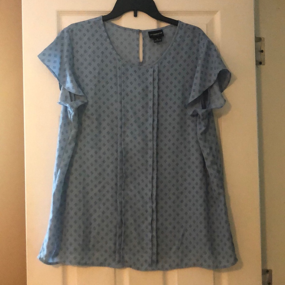 Liz Claiborne Blue Top